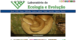 Desktop Screenshot of ecoevo.com.br